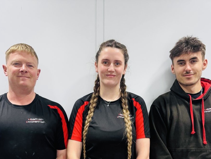 Meet the chrome finish team